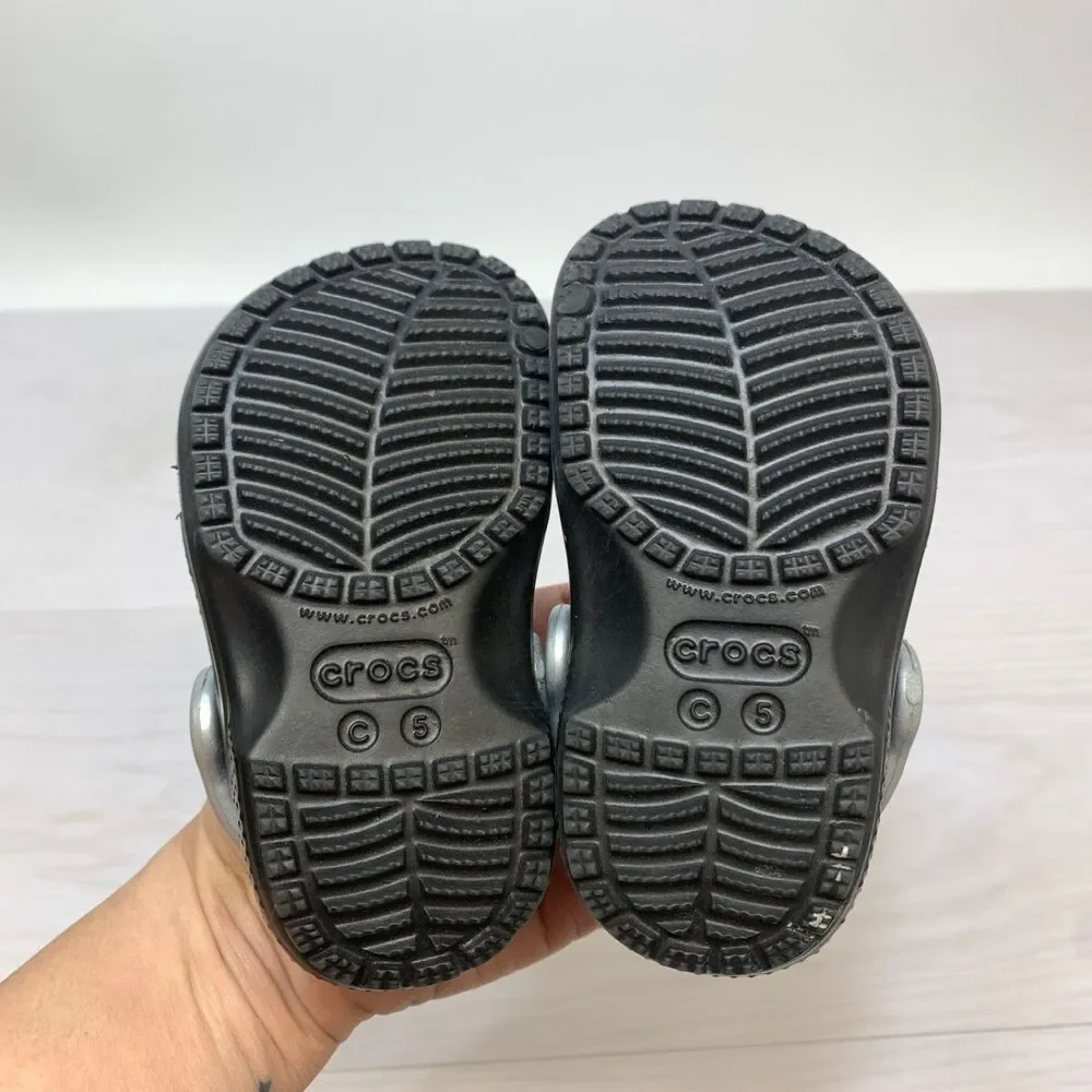 CROCS Toddler Size C5‎ Clog T Unisex Star Wars The Mandalorian Sandals